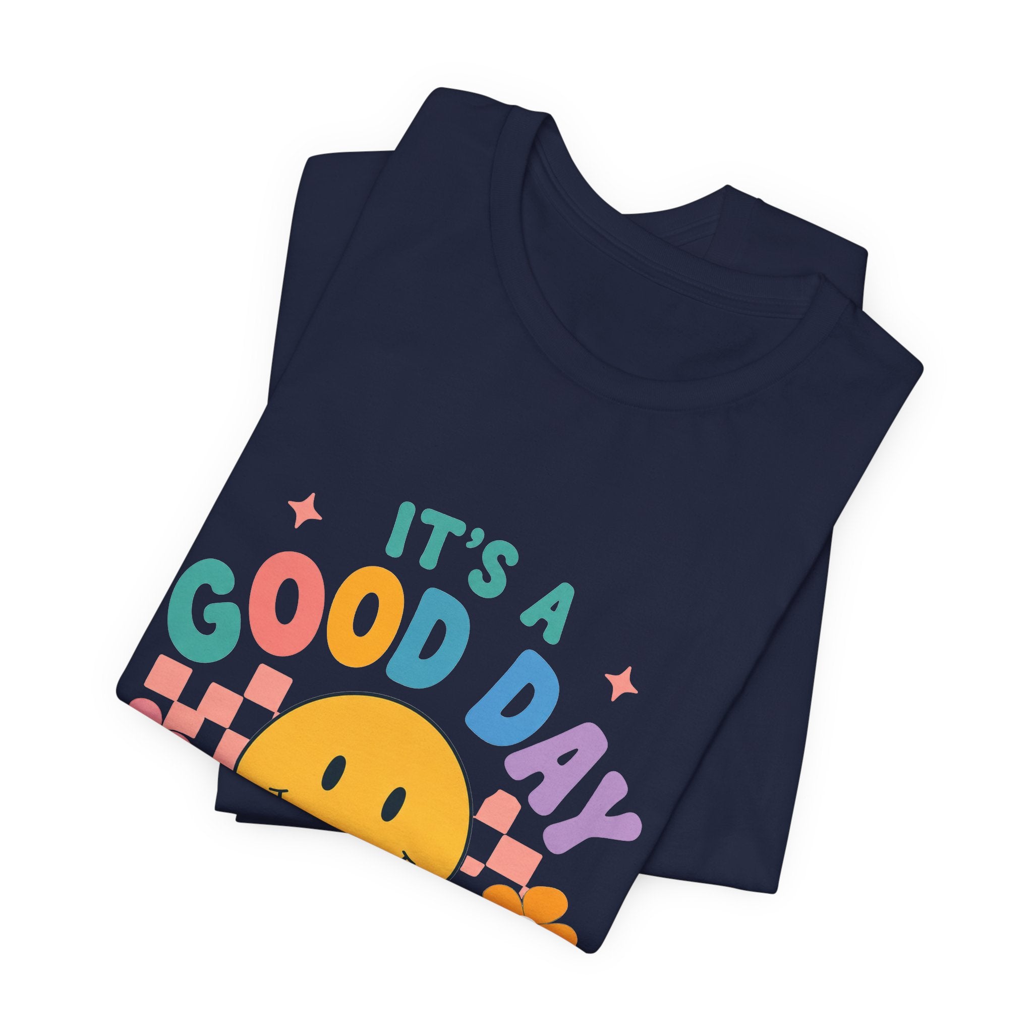 It's a Good Day to Learn Tee — Smiley Retro Kids' Learning T-Shirt