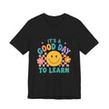 It's a Good Day to Learn Tee — Smiley Retro Kids' Learning T-Shirt