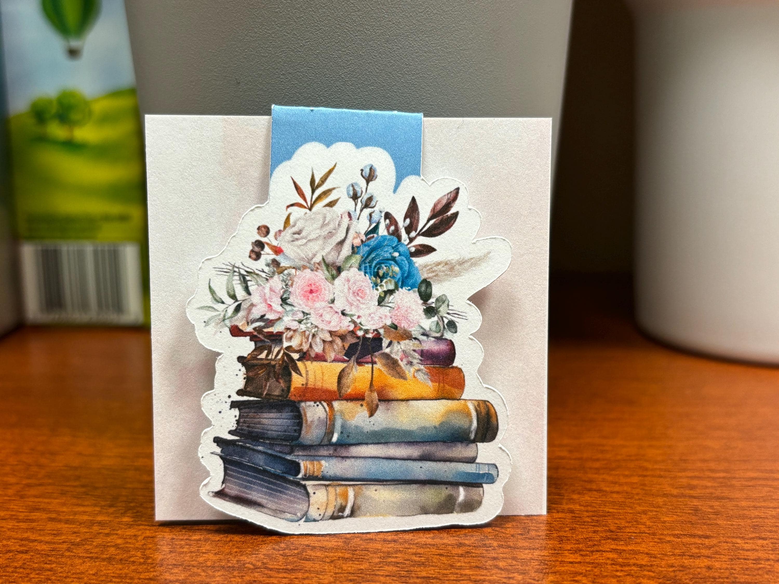 Cute Magnetic Bookmarks, Animal & Floral Page Clips, Book Lover Gift