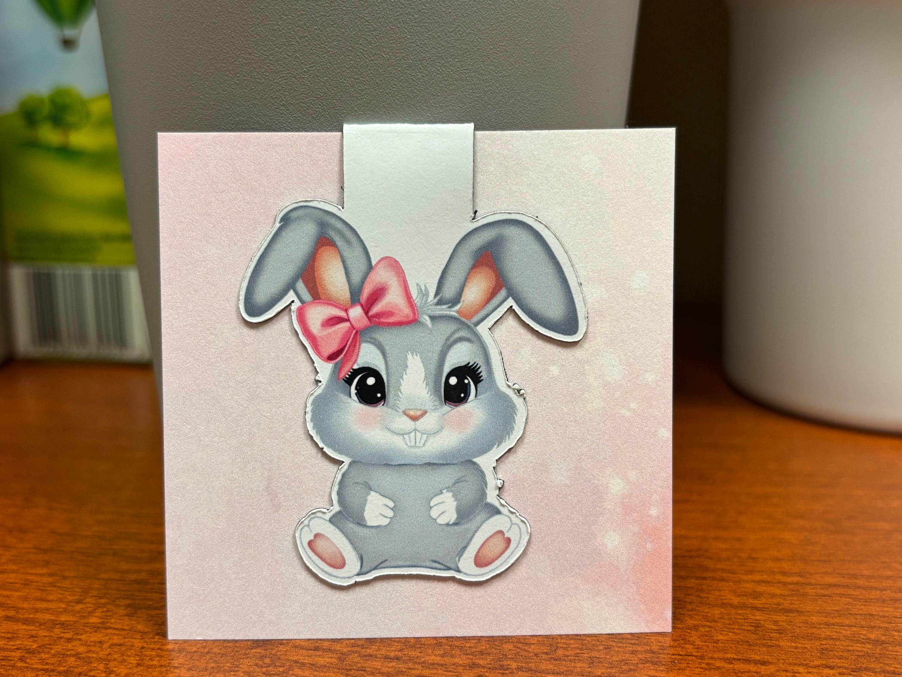 Cute Magnetic Bookmarks, Animal & Floral Page Clips, Book Lover Gift