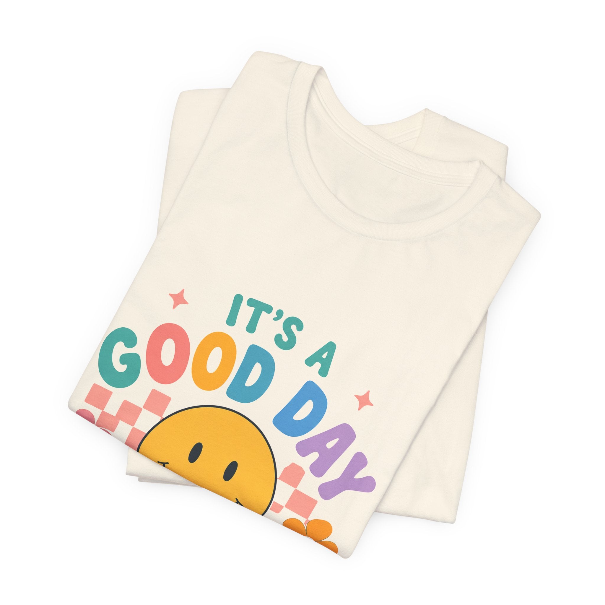 It's a Good Day to Learn Tee — Smiley Retro Kids' Learning T-Shirt
