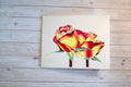 Floral Greeting Card Set: Color Pencil Flower Art, Blank Cards