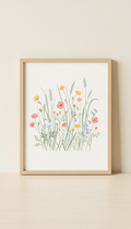 Botanical Meadow Art Print