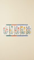 Wildflower Whimsy Greeting Card Set