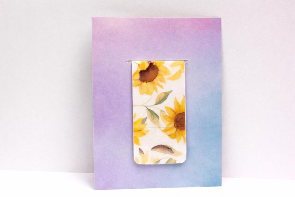 Magnetic Bookmarks – Strawberry, Sunflower & Blueberry Designs | Cute Floral Stationery Gift | Book Lover | Teacher Gift