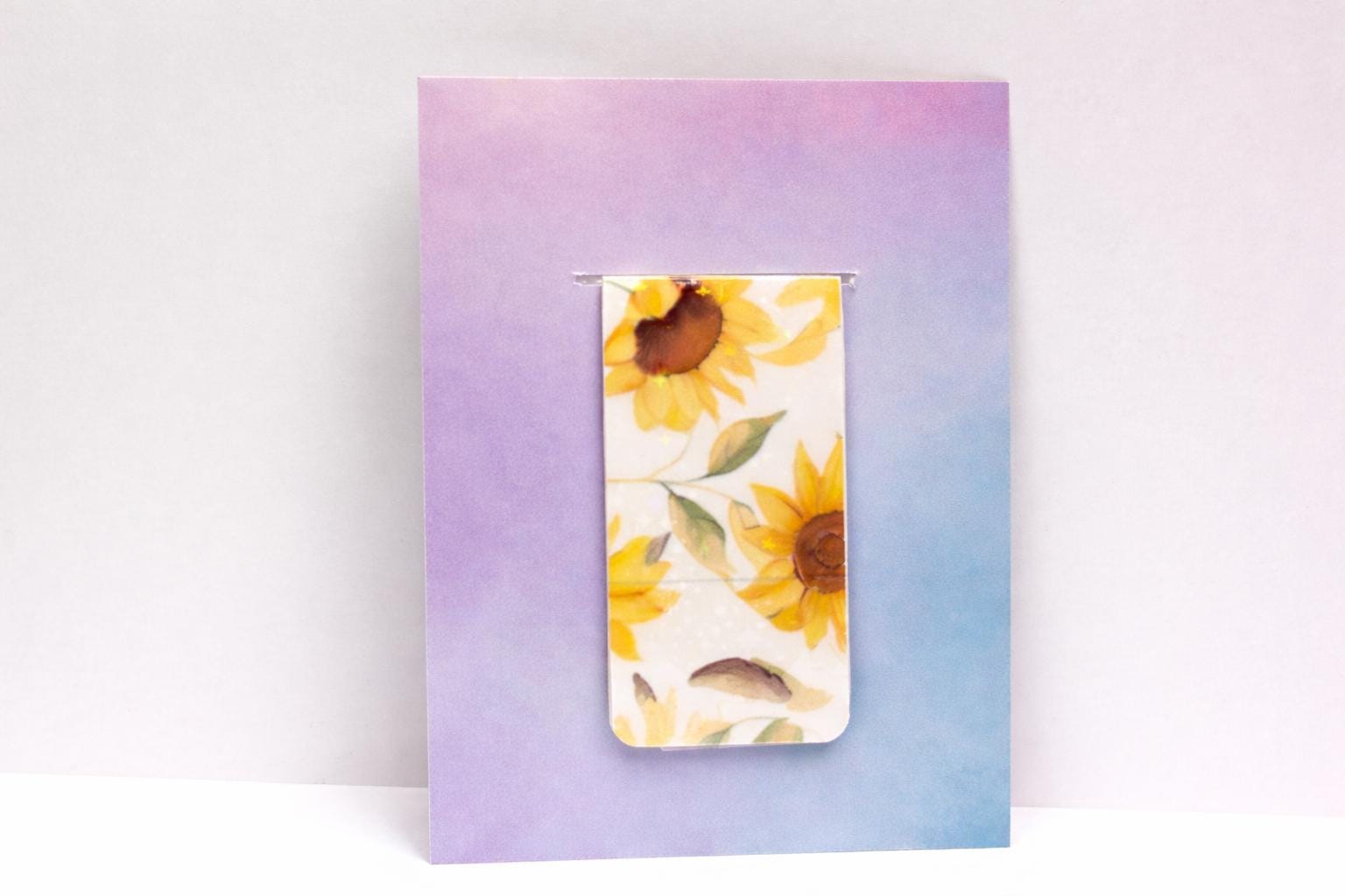 Magnetic Bookmarks – Strawberry, Sunflower & Blueberry Designs | Cute Floral Stationery Gift | Book Lover | Teacher Gift