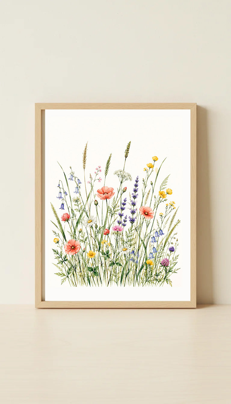 Botanical Meadow Art Print